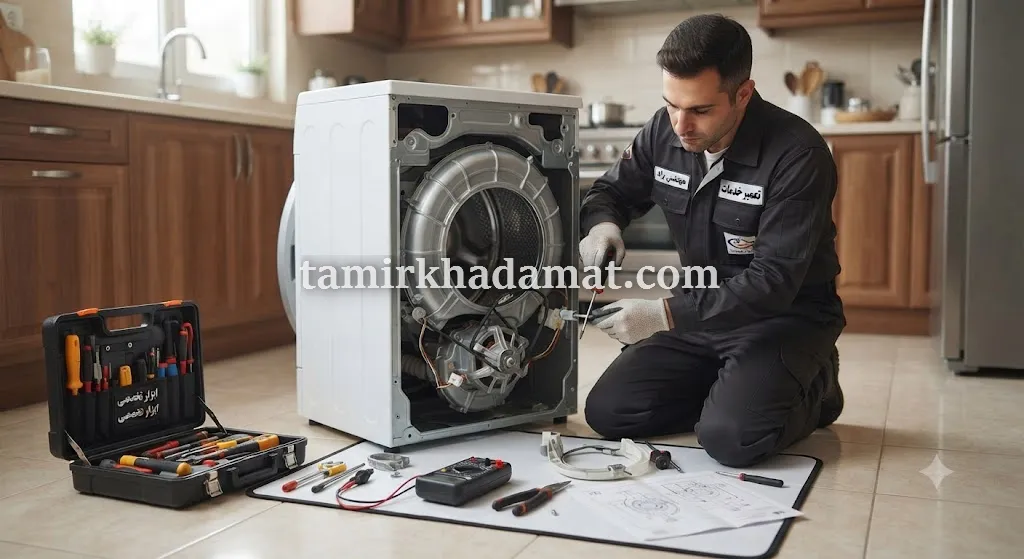 خدمات تعمیر لباسشویی در محل در تهرانپارس شرقی
