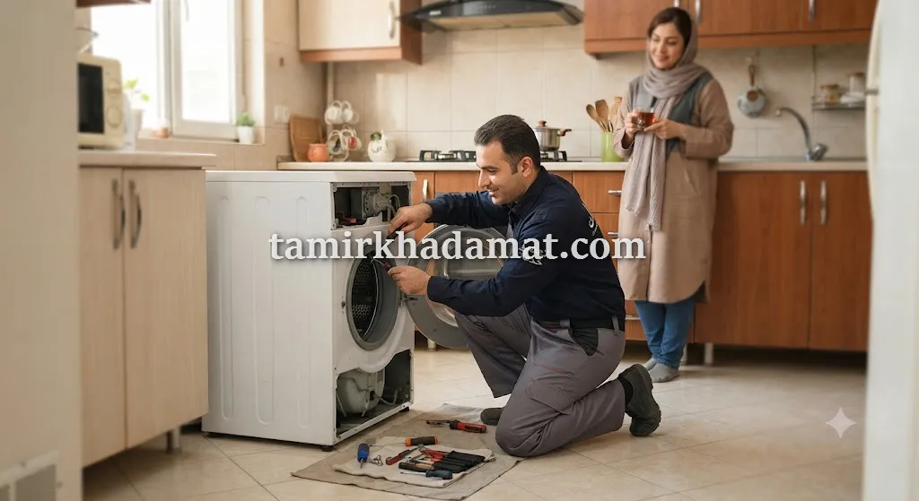 خدمات تعمیر لباسشویی در محل در جوادیه تهرانپارس