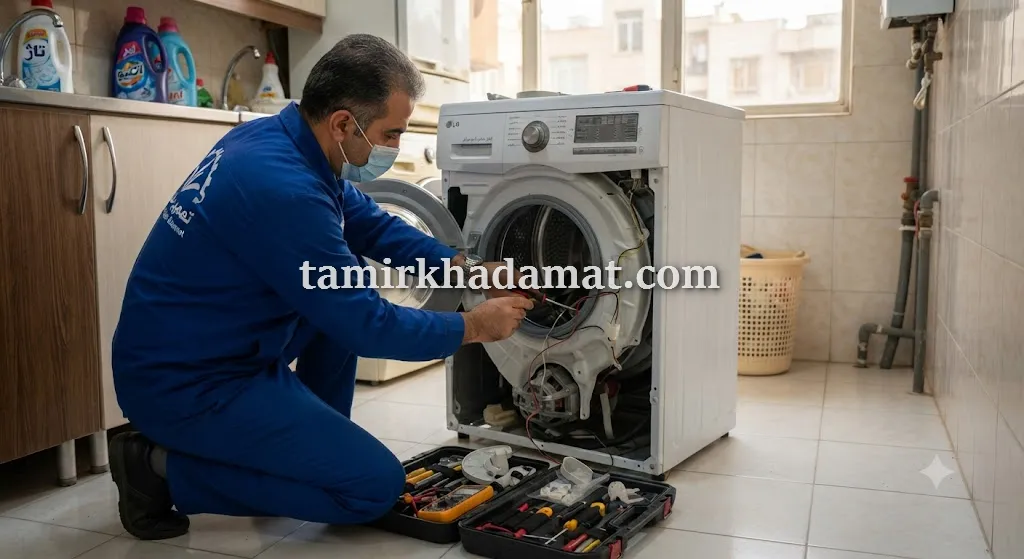 خدمات تعمیر لباسشویی در محل در رسالت