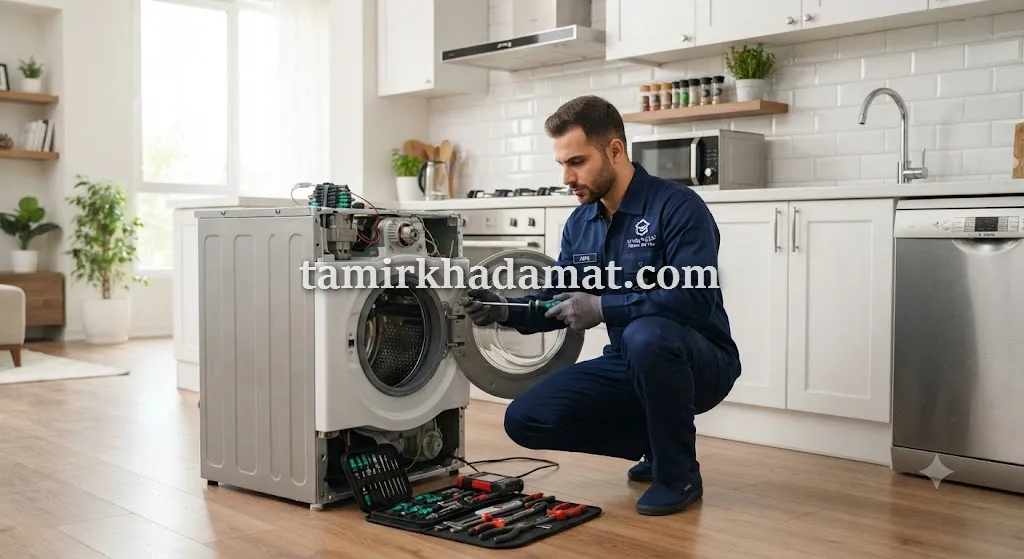 خدمات تعمیر لباسشویی در محل در سرسبز