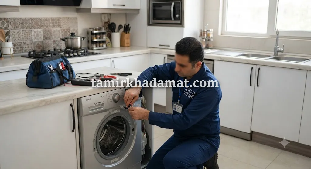 خدمات تعمیر لباسشویی در محل در شمس آباد