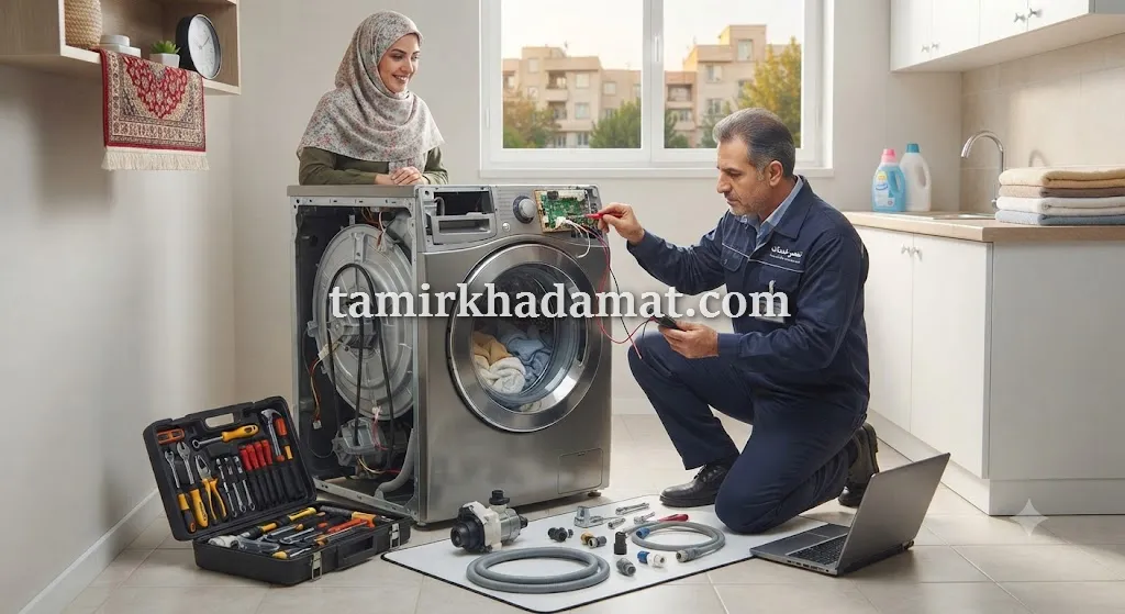 خدمات تعمیر لباسشویی در محل در شهرک فرهنگیان