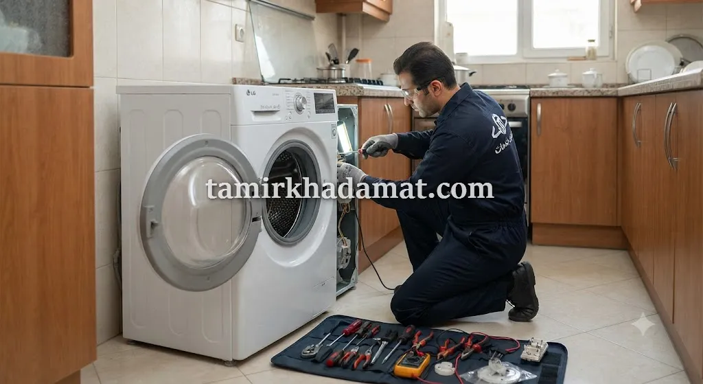 خدمات تعمیر لباسشویی در محل در قنات کوثر