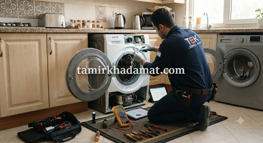 خدمات تعمیر لباسشویی در محل در مینایی
