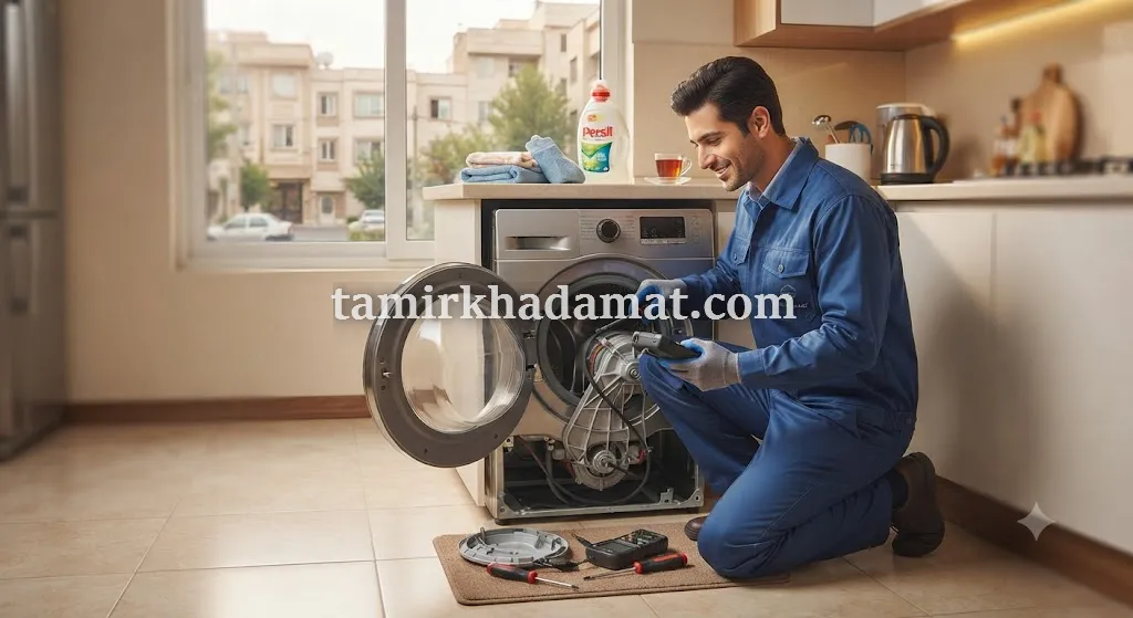 خدمات تعمیر لباسشویی در محل در نارمک