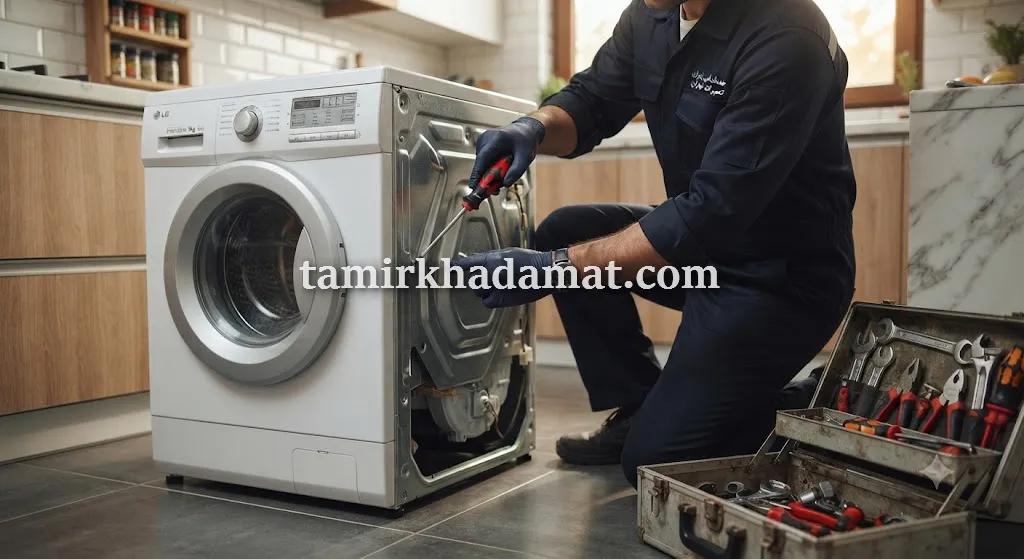 خدمات تعمیر لباسشویی در محل در نظام آباد