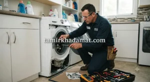 خدمات تعمیر لباسشویی در محل در گلبرگ