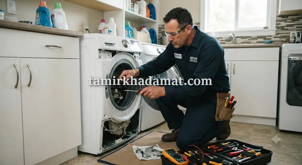 خدمات تعمیر لباسشویی در محل در گلبرگ